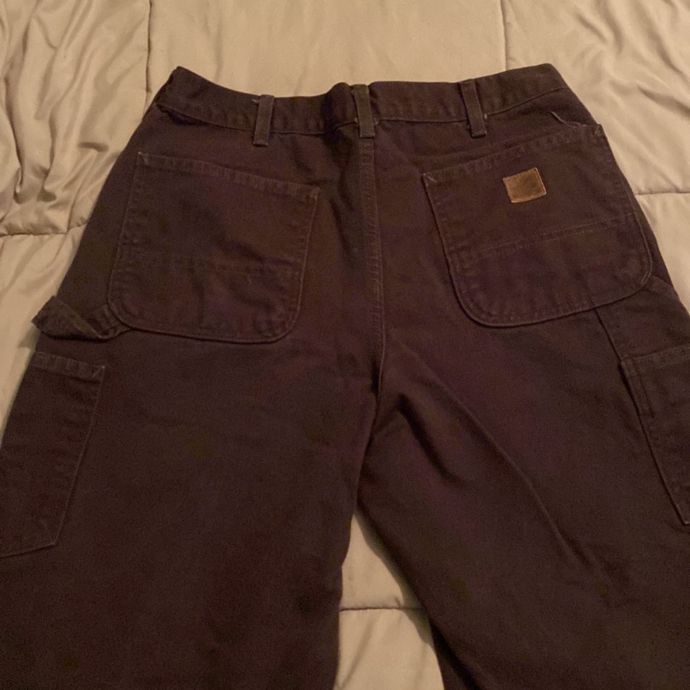 Dark Brown Carhartt Pants (Carhartt Dungarees)